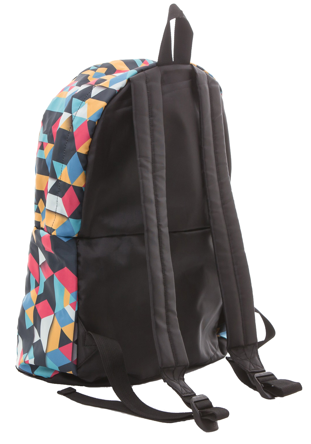 K-Cliffs 2-In-1 Combination Unisex Polyester Reversible 16 inch School Backpack Convertible Tote Bag Day Pack, Black All Ages - image 3 of 3