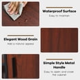 thumbnail image 6 of Canddidliike 59 Inches Retro Wooden TV Stand for TVs up to 65 Inches-Brown, Cabinet Media Console with Storage for Living Room Bedroom, 6 of 9