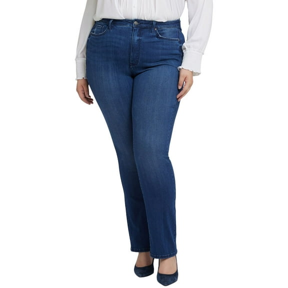 NYDJ womens  Plus Billie Moonlight Bootcut Jean, 14W