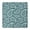 Teal Paisley Pattern, variant on Teal Paisley Pattern Square Fitted Tablecloth with Elastic Edge,Square Table Cover,Washable Elastic Table Cover for Home Kitchen Party Decor 34"x34"