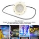 thumbnail image 3 of Luz de piscina amplia aplicación Luz LED sumergible Alto brillo 220 V Fácil instalación Iluminación amarilla anaranjada para fuente ANGGREK Otros, 3 of 8
