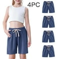 thumbnail image 2 of AINIYS Kids Waist Trainer Shorts Tummy Control Stretch with Elastic Waist Closure for Gym Workouts and Active Play Navy 2 Years, 2 of 9