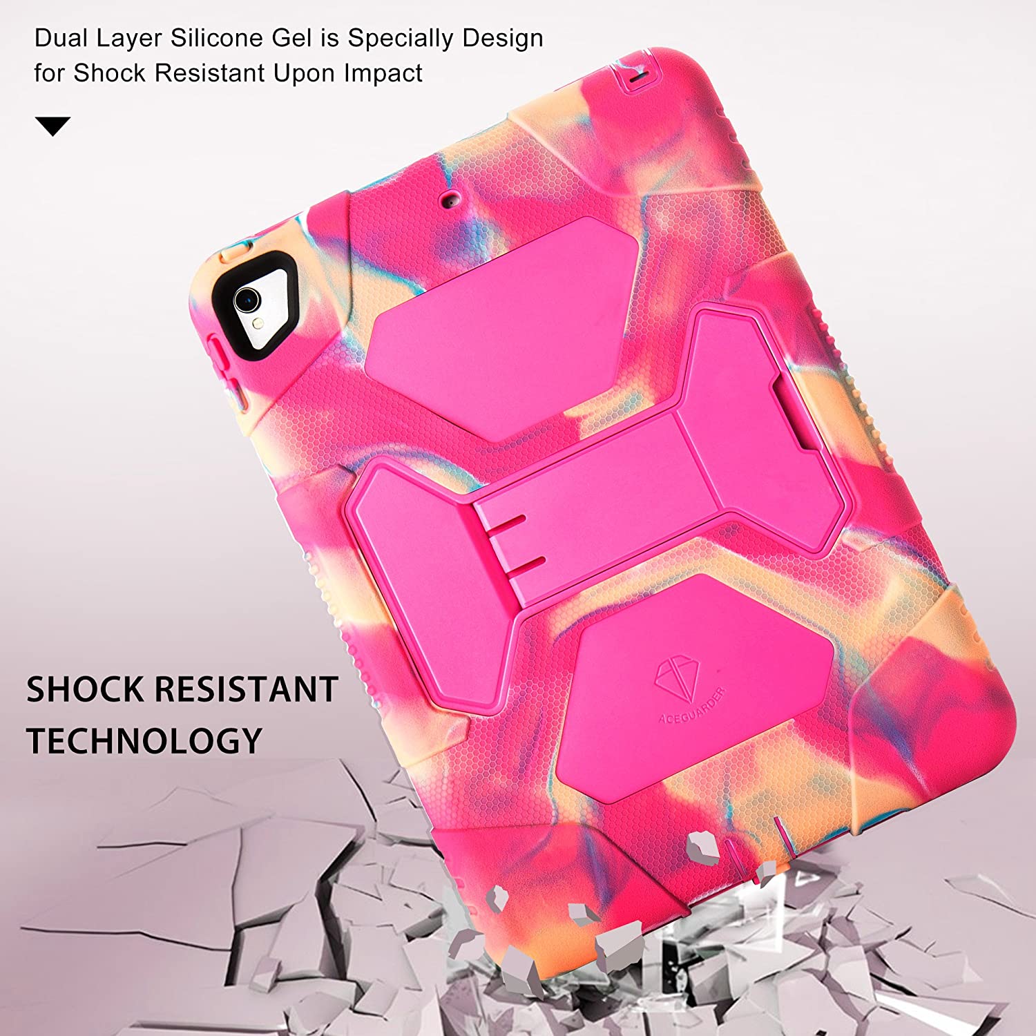 iPad Pro 10.5 Case iPad Air 10.5 Case (3rd Generation) with Adjustable