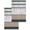 Light Brown, variant on Blue Brown Stripes Kitchen Dish Towels for Drying Dishes Set of 3, Abstract Geometric Spring Flowers Country Waffle Weave Microfiber Hand Tea Bathroom Towels Quick Dry & Absorbent Towel 12x12