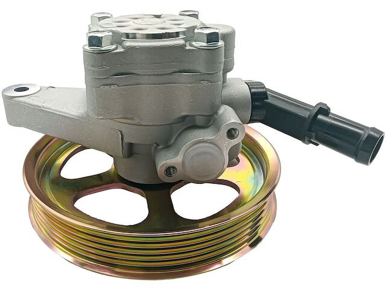 Power Steering Pump with Pulley - Compatible with 2006 - 2011 Honda Ridgeline 3.5L V6 2007 2008 2009 2010