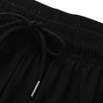thumbnail image 4 of Plebaso Mens Athletic Pants Elastic Waist Drawstring Lightweight Running Trousers with Zipper Pockets, 4 of 6