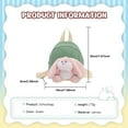 thumbnail image 3 of gcong Adorable Cartoon Bunny Backpack Lightweight School Bag For Toddler Daily Use Outdoor Travel Blue, 3 of 4