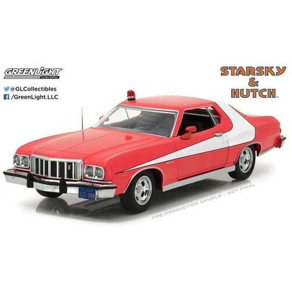 GreenLight Collectibles - 1:24 Starsky and Hutch (1975-79 TV Series) -1976 Ford Gran Torino, Greenlight Collectib, Gifts