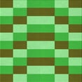 thumbnail image 1 of Ahgly Company Machine Washable Indoor Square Transitional Seaweed Green Area Rugs, 7' Square, 1 of 7