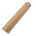 thumbnail image 1 of NIYANGLE 1Pcs Paper Cardboard Tube Packing Tube Khaki Round for Students, 1 of 8