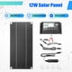 thumbnail image 4 of Kit de Panel Solar Monocristalino de 12 W, Controlador de Carga de 600 W y 100 A para Caravanas y Autocaravanas., 4 of 5