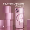 thumbnail image 2 of Funda magnética Misea para iPhone 15 con MagSafe Pink, 2 of 7