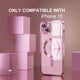 thumbnail image 2 of Funda magnética Misea para iPhone 15 con MagSafe Pink, 2 of 7
