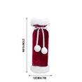 thumbnail image 3 of dajkiuy Christmas Wine Bottle Bags, Reusable Wine Bottles Gift Bags Covers for Holiday Christmas Xmas Decorations Wedding Birthday Party Bar, 3 of 6