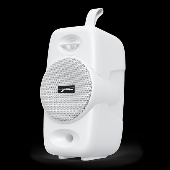 Yidarton Q8 Mobile Bluetooth 5.0 Speaker Desktop Wireless Speaker Subwoofer Audio Built-in 2000 MA Support TWS White