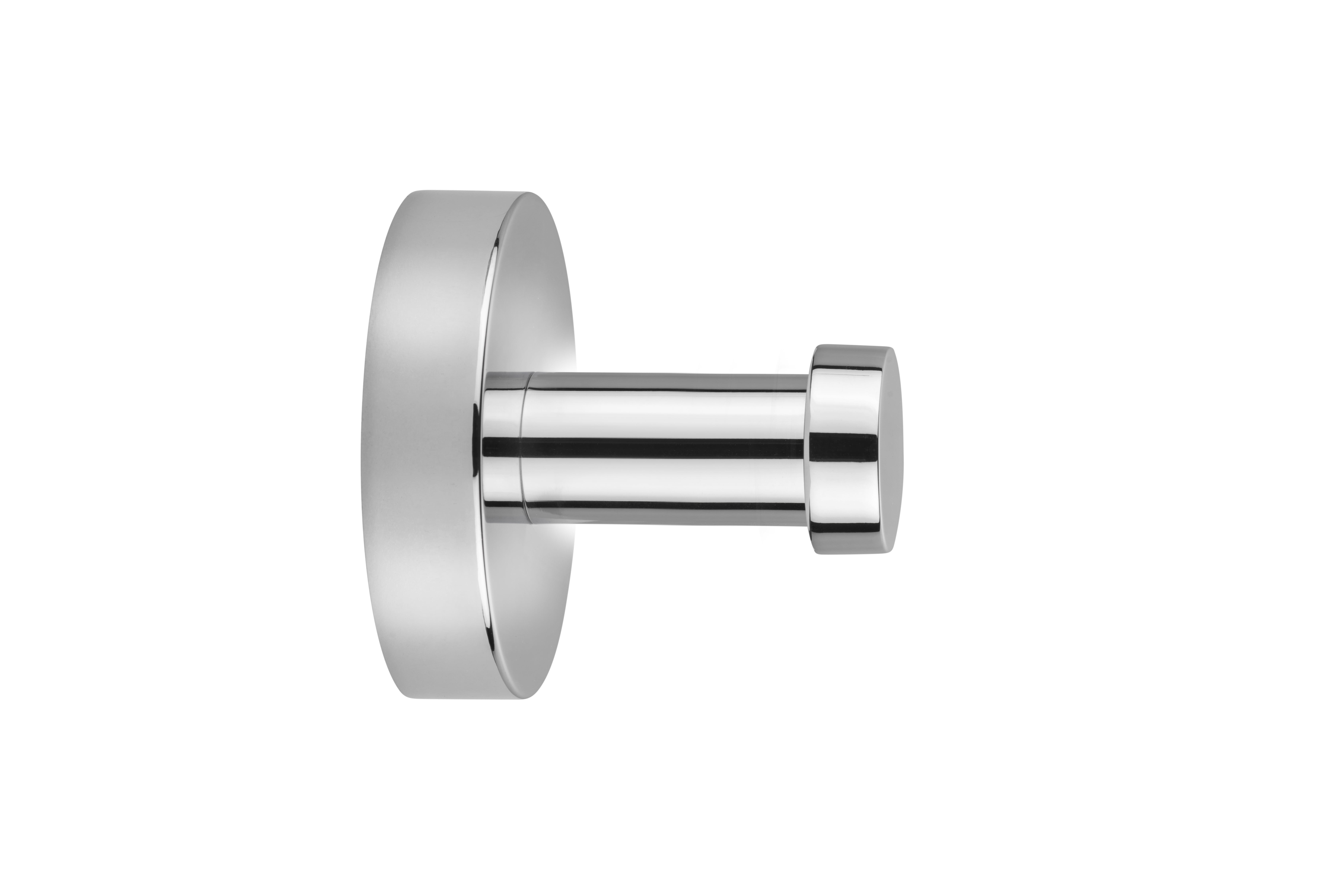 Croydex Flexi-Fix Epsom Single Robe Hook in Chrome, Screw or Glue