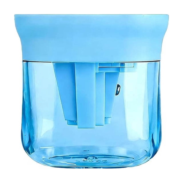 Manual Pencil Sharpener with Lid – 3-Hole Compact Sharpener – Portable Handheld for Home, Office