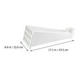 thumbnail image 4 of OULII Y Shaped Downspout Connector Downspout Diverter White PVC Wall Drainage 1Pack, 4 of 8