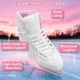 thumbnail image 4 of JZY Air Cushion Figure Skates for Women & Youth,Soft Recreational Skates for Beginners,Girls & Boys, 4 of 7