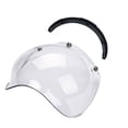 thumbnail image 4 of Guardoinrt Retro Style Universal Bubble Jet Visor For Motorcycle Helmet Windproof And Shockproof PC Transparent Color 5Set, 4 of 6