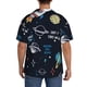 thumbnail image 3 of Fotbe Space Camisa Estampada de Manga Corta para Hombre, Casual de Verano, Estilo Playero, Sin Arrugas-XX-Large, 3 of 5