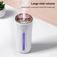 thumbnail image 4 of Injueey Humidificador de aire con apagado automático, difusor de escritorio ajustable recargable por USB, equipo portátil para hacer niebla en el hogar Accesorios para electrodomésticos Rosa Injueey HA059194-01B, 4 of 6