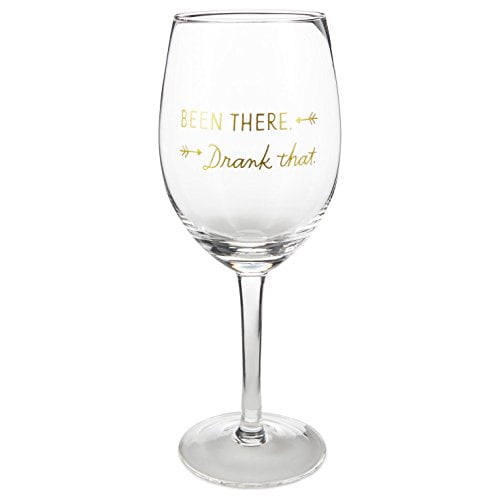 Hallmark Been There Drank That Wine Glass Wine Glasses Birthday