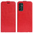 thumbnail image 1 of Pour Samsung M13 Motif Cheval Fou Ouverture Haut et Bas Étui de Protection pour Téléphone Portable Rouge, 1 of 5