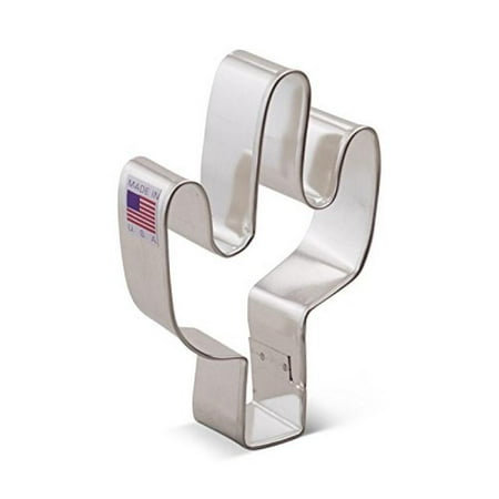 - Ann Clark Cactus Cookie Cutter - 4 Inches - Tin Plated Steel