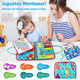 thumbnail image 5 of Juguete Tablero Montessori Sensorial Para Niños De Dos Años Lab.G, Azul, 5 of 5