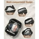 thumbnail image 2 of Weekender Bag Wedama, bolsa grande de gimnasio para mujer, negra, 2 of 7
