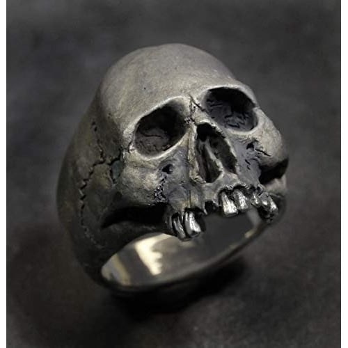 Anillo De Calavera Retro Punk Para Hombre De Moda Gótico Talla 7-14 Gao Jiahui unisex