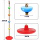 thumbnail image 2 of CHAO Columpio de escalada (rojo), Columpio de disco de plástico, Columpio de escalada para niños, Columpio de jardín para niños, Asiento de columpio, 2 of 5