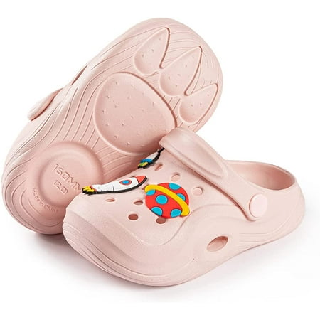

Little Kids Boys Girls Cute Garden Clogs Summer Water Sandals Breathable Slip On Shower Pool Slide Slipper Crib Shoes