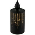 thumbnail image 4 of Northlight LED Lighted Glass Candle with Stars Christmas Decoration - 8" - Small, 4 of 7