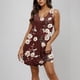 thumbnail image 2 of Vestido Corto de Verano Casual de Moda Impreso Cuello Redondo Bolsillo sin Mangas de las Mujeres, Vestido Casual para Diario, 2 of 9