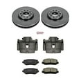 thumbnail image 2 of PowerStop Front Stock Replacement Brake Pad and Rotor Kit with Calipers Fits: CHRYSLER DODGE Select Models KCOE6372, 2 of 5