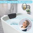 thumbnail image 2 of Cojín de baño Zhivalor almohada impermeable negro, 2 of 5