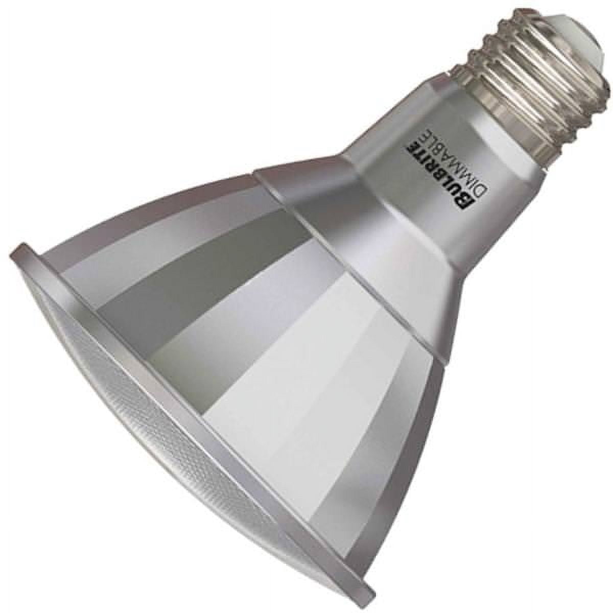 Bulbrite Pack of (6) 10 Watt Dimmable Flood PAR30LN Medium (E26) LED Bulb - 800 Lumens, 2700K, and 90 CRI