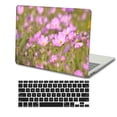 thumbnail image 3 of KSK KAISHEK Compatible New MacBook Air 13" Case 2022 - 2018 Released Model A2337 m1/A2179/A1932, Plastic Hard Shell Case Cover + Black Keyboard Cover, Purple series 0823, 3 of 5