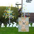 thumbnail image 5 of Easter Decorative 28 x 40 Religious House Flag Cross Double Sided Christian Faith, with God All Things are Possible Burlap Yard Decoration, Butterfly Outdoor Décor Large Flag Spring Summer, 5 of 6