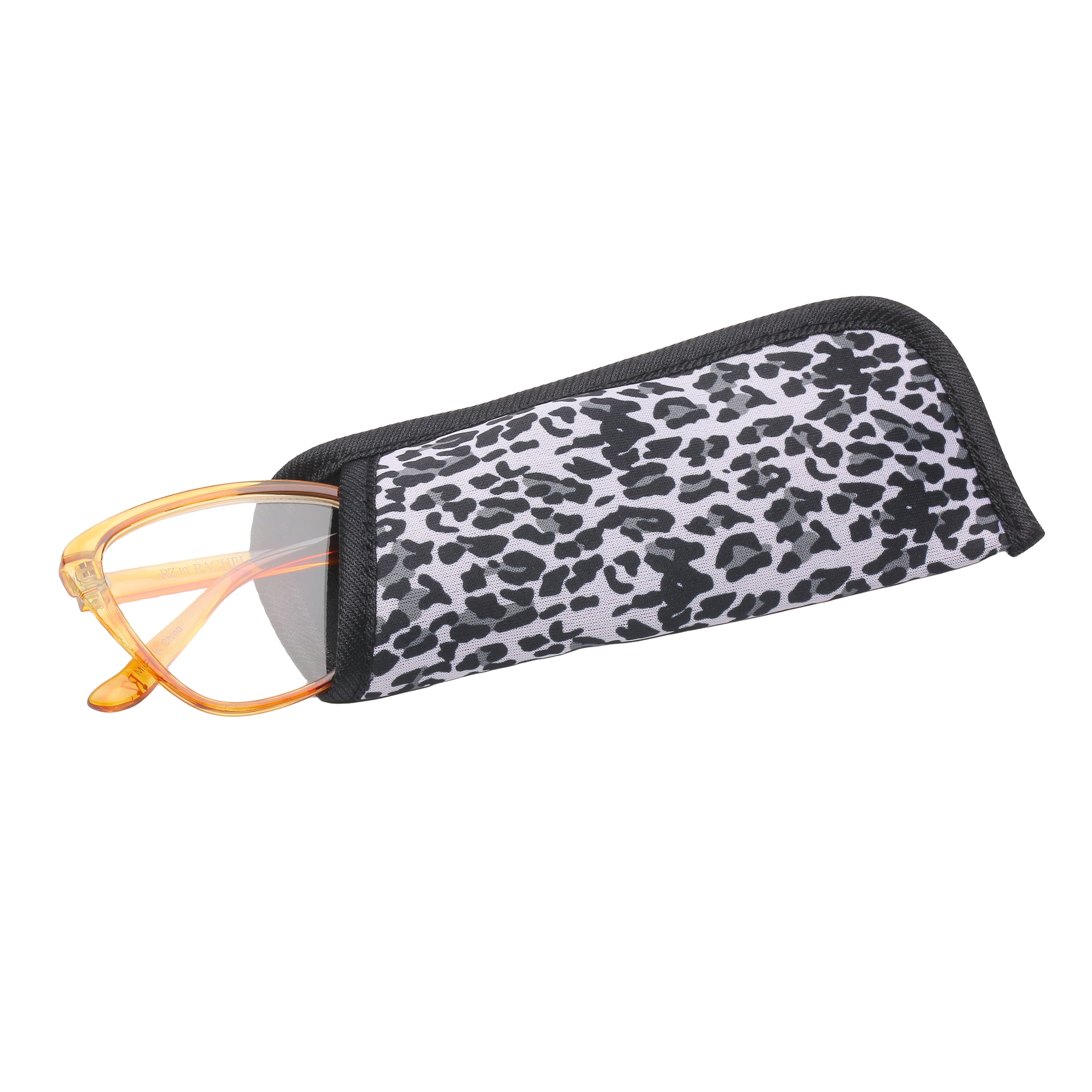 Rz by Rachel Zoe Womens Cateye Reading Glasses with Case, Crystal Olive/Light Tortoise, Imogen +2.00