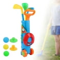 thumbnail image 6 of Colcolo Kids Golf Club Set Toy Interactive s Golf Set Party Favors Babies Kids blue, 6 of 8