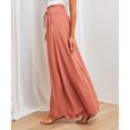 thumbnail image 3 of SOMER Pants for Women Flowy Dressy Casual Elastic High Waist Wide Leg Palazzo Pants with Pocket, 3 of 7