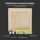 thumbnail image 2 of Juego de mesa de madera, juguetes educativos Montessori 9X9, juguetes de conteo para niños de 7 a 14 años, 2 of 8