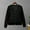 Black, variant on Womens Fall Tops Women's Knitted Hollow Out Versatile Cardigan 3/4 Sleeve Cardigan on Clearance