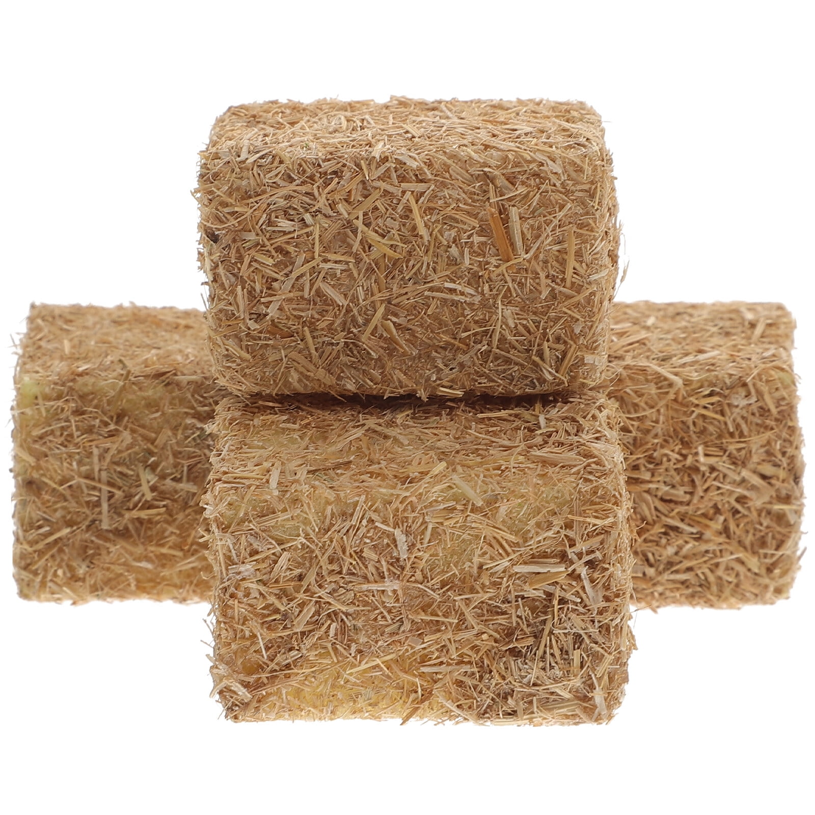 Mini Hay Bales Set of 6 (8ct. Packs), 1.5x0.75in Faux Autumn Native  Decorative Hay for DIY Craft Doll House Toy Stables Home Table Miniature  Ornament