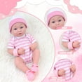 thumbnail image 4 of K.T. Fancy 14 Inch Baby Doll with Clothes and Accessories Set, 12 Pcs Baby Doll Clothes and Accessories include Doll Clothes, Soft Doll Shoes and Socks, Baby Doll Playset for Toddlers 3 Ages and Up, 4 of 6