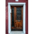 thumbnail image 2 of Head, Danny 11x14 Gold Ornate Wood Framed with Double Matting Museum Art Print Titled - Burano Door III, 2 of 4