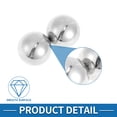 thumbnail image 4 of Unique Bargains 32.0mm Bearing Ball Bearing Steel G16 Precision Ball Silver Tone 2 Pcs, 4 of 7